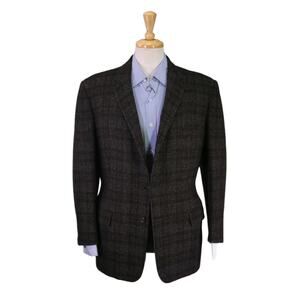 Aquascutum 100 Regent St London Brown Tweed Vintage 50's Bespoke Blazer 40R